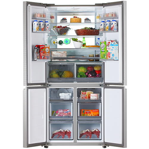 Купить Холодильник многодверный   Haier HTF-508DGS7RU серебристый  4839682. Характеристики, отзывы и цены в Донецке