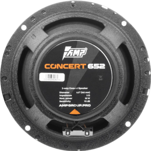 Купить Коаксиальная акустическая система AMP Concert 652  9248126. Характеристики, отзывы и цены в Донецке