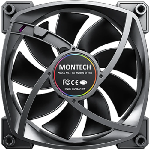 Купить Комплект вентиляторов Montech AX120  5620641. Характеристики, отзывы и цены в Донецке
