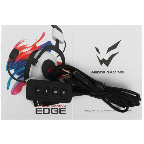 Купить Проводные наушники ARDOR GAMING Edge белый 2022  5082222. Характеристики, отзывы и цены в Донецке