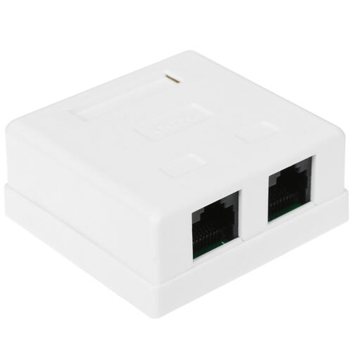 Купить Интернет розетка RJ45 Cablexpert NA214  1646294. Характеристики, отзывы и цены в Донецке