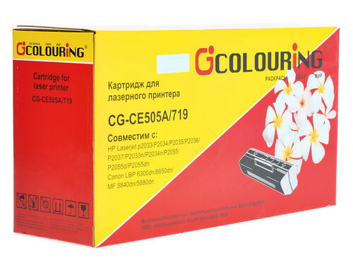 Купить Картридж лазерный Colouring CG-CE505A/719 черный, с чипом  0129836. Характеристики, отзывы и цены в Донецке