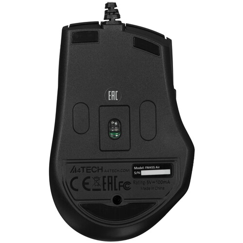 Купить Мышь проводная A4Tech Fstyler FM45S Air  серебристый  9280331. Характеристики, отзывы и цены в Донецке