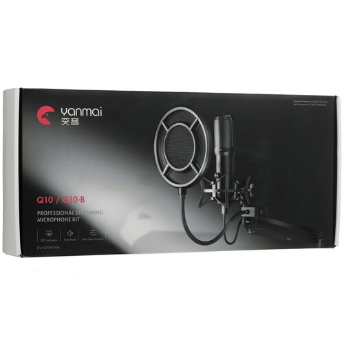 Купить Микрофонный комплект YANMAI Q10B черный  5481939. Характеристики, отзывы и цены в Донецке