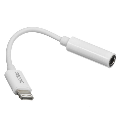 Купить Кабель   Deppa Lightning - jack 3.5 мм белый  5625735. Характеристики, отзывы и цены в Донецке