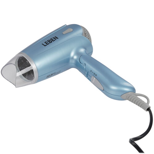 Купить Фен LEBEN 259-219 голубой/серый  9237125. Характеристики, отзывы и цены в Донецке