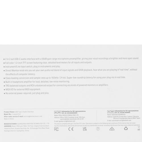 Купить Внешняя звуковая карта Donner Livejack 2X2  5440934. Характеристики, отзывы и цены в Донецке