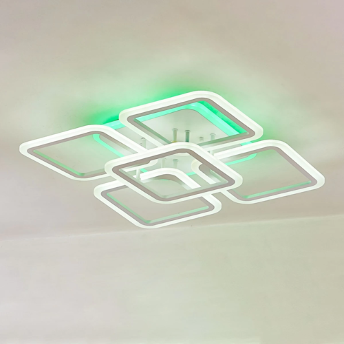 Купить Люстра Citilux Марсель Смарт CL232A150E RGB белый  5499120. Характеристики, отзывы и цены в Донецке