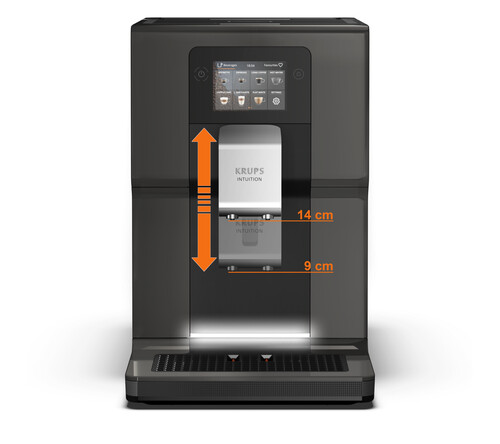 Купить Кофемашина автоматическая Krups Intuition Preference EA872B10 черный  5632382. Характеристики, отзывы и цены в Донецке