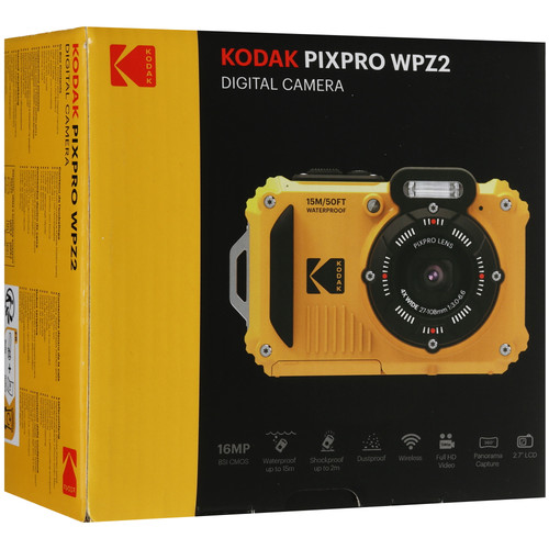 Купить Компактный фотоаппарат Kodak WPZ2 красный  5619640. Характеристики, отзывы и цены в Донецке