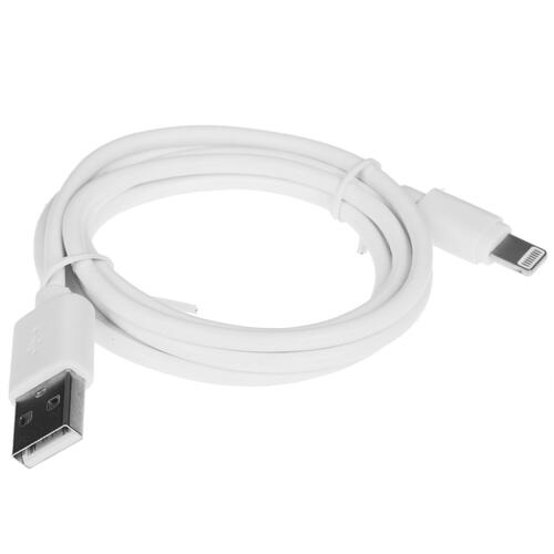 Купить Кабель круглый FinePower Lightning 8-pin - USB 2.0 Type-A белый 1 м  1369905. Характеристики, отзывы и цены в Донецке
