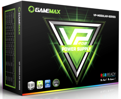 Купить Блок питания GameMax VP-500 Modular RGB  5369913. Характеристики, отзывы и цены в Донецке