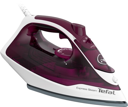 Купить Утюг Tefal Express Steam FV2835E0 фиолетовый  9067426. Характеристики, отзывы и цены в Донецке
