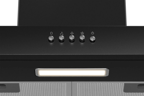 Купить Вытяжка каминная Meferi SLIMBOX60BK LIGHT черный  9168713. Характеристики, отзывы и цены в Донецке