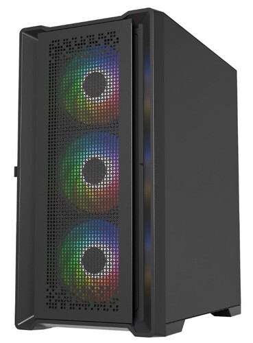 Купить Корпус PowerCase ByteFlow Micro [CAMBFB-A4] черный  5481440. Характеристики, отзывы и цены в Донецке