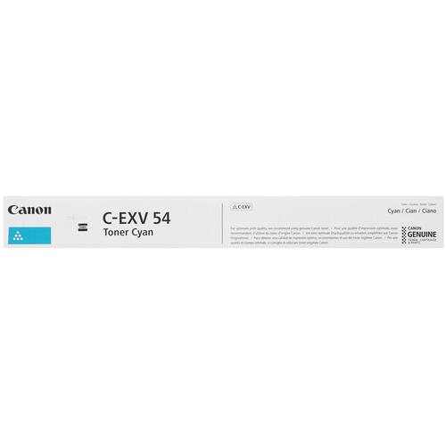 Купить Тонер-картридж лазерный Canon C-EXV 54 голубой, с чипом  1327111. Характеристики, отзывы и цены в Донецке