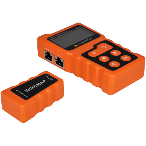 Купить Кабельный тестер Lanmaster LAN-TST-WRM-400-POE  9245017. Характеристики, отзывы и цены в Донецке