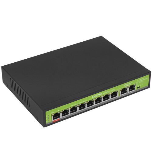Купить Коммутатор Digma DSP208F-2F-T120  9156498. Характеристики, отзывы и цены в Донецке