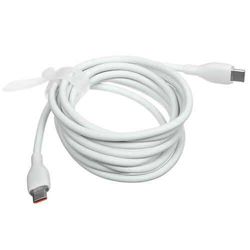 Купить Кабель круглый Baseus USB Type-C - USB Type-C белый 2 м  5495759. Характеристики, отзывы и цены в Донецке