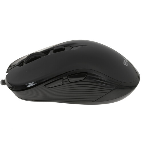 Купить Мышь проводная SVEN RX-520S Silent [SV-017637] черный  1363362. Характеристики, отзывы и цены в Донецке