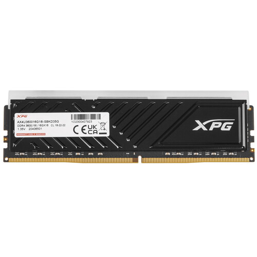 Купить Оперативная память ADATA XPG SPECTRIX D35G RGB [AX4U360016G18I-SBKD35G] 16 ГБ  5433395. Характеристики, отзывы и цены в Донецке
