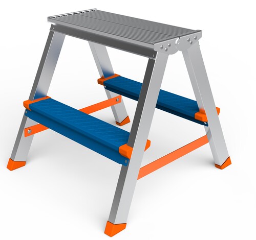 Купить Стремянка двухсекционная SARAYLI COLOR 2+2  9292132. Характеристики, отзывы и цены в Донецке