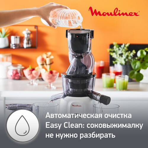Купить Соковыжималка электрическая Moulinex ZU600110 белый  5607302. Характеристики, отзывы и цены в Донецке