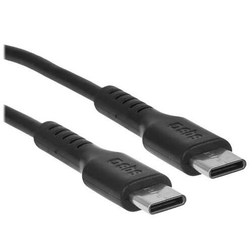 Купить Кабель круглый SBS USB Type-C - USB Type-C черный 1.5 м  5617438. Характеристики, отзывы и цены в Донецке