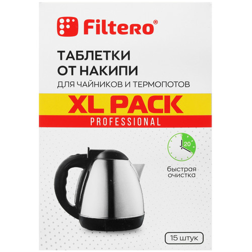 Купить Таблетки для удаления накипи Filtero 609/Р  5413227. Характеристики, отзывы и цены в Донецке