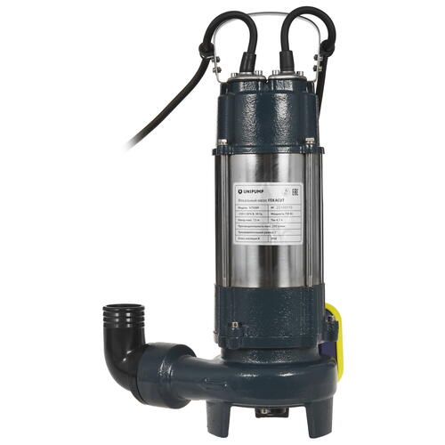 Купить Фекальный насос Unipump FEKACUT V750DF  1231834. Характеристики, отзывы и цены в Донецке