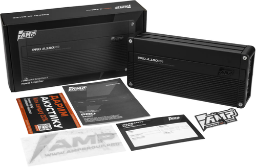 Купить Усилитель AMP PRO 4.150FR  9310748. Характеристики, отзывы и цены в Донецке