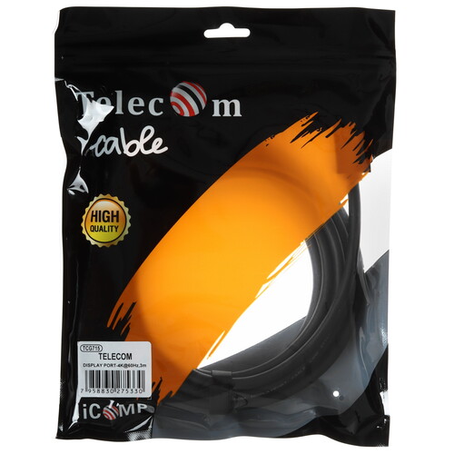 Купить Кабель  Telecom DisplayPort - DisplayPort, 3 м  5602626. Характеристики, отзывы и цены в Донецке