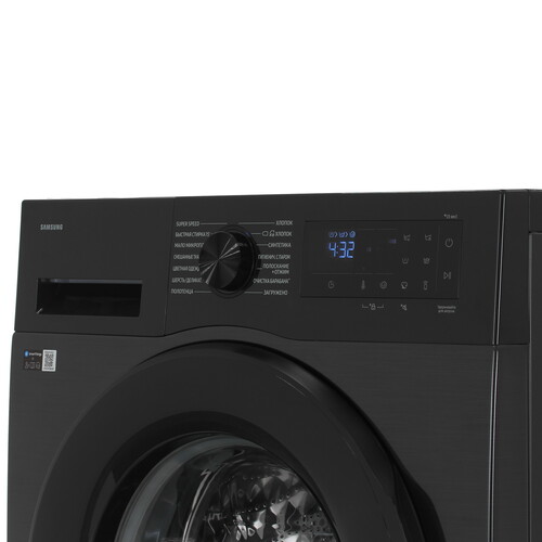 Купить Стиральная машина Samsung WW90DG5U34AB черный  5637590. Характеристики, отзывы и цены в Донецке