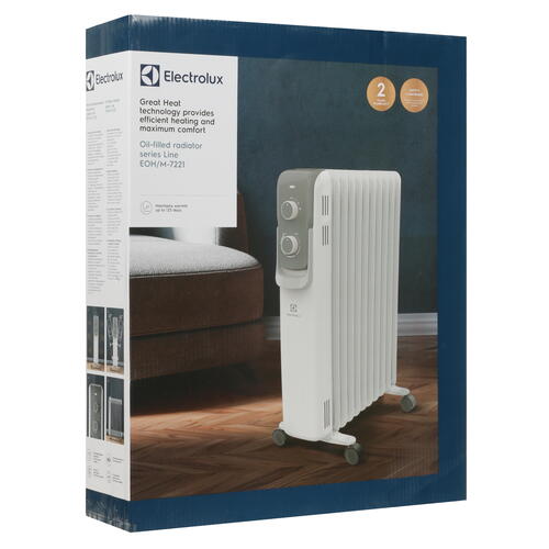Купить Масляный обогреватель Electrolux EOH/M-7221 белый  1133533. Характеристики, отзывы и цены в Донецке