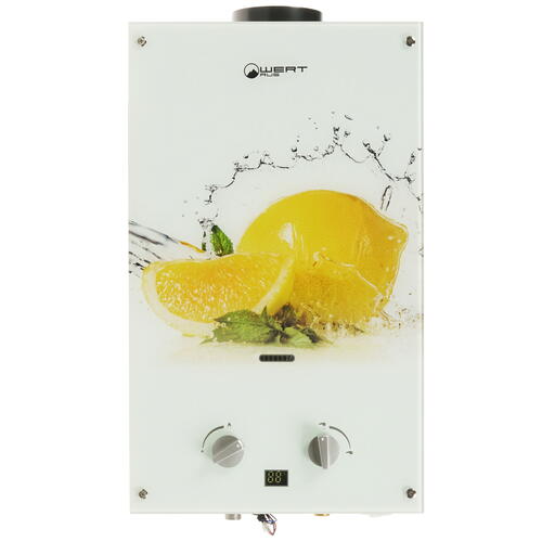 Купить Водонагреватель газовый Wertrus 10EG LEMON  5321829. Характеристики, отзывы и цены в Донецке