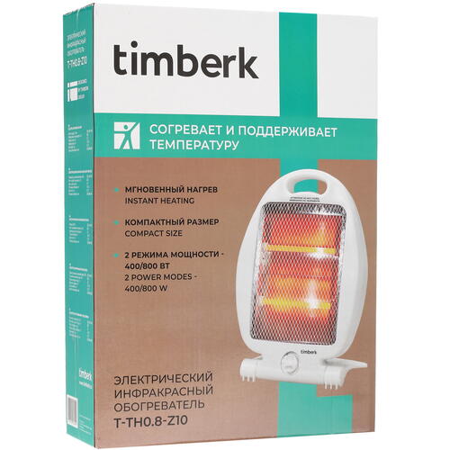 Купить Инфракрасный обогреватель Timberk T-TH0.8-Z10  5336352. Характеристики, отзывы и цены в Донецке