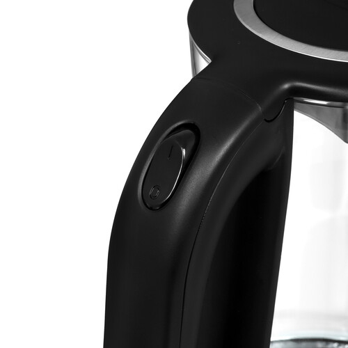 Купить Электрочайник DEXP EK-12GJB черный  9072289. Характеристики, отзывы и цены в Донецке