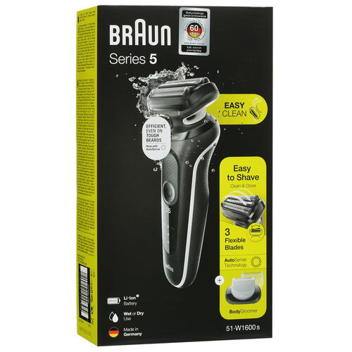 Купить Электробритва Braun 51-W1600s  5415775. Характеристики, отзывы и цены в Донецке