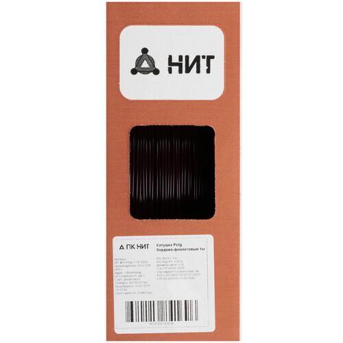 Купить Пластик НИТ Petg  5602808. Характеристики, отзывы и цены в Донецке