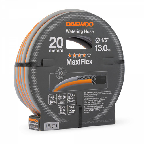 Купить Шланг поливочный Daewoo MaxiFlex DWH 3113  5667172. Характеристики, отзывы и цены в Донецке