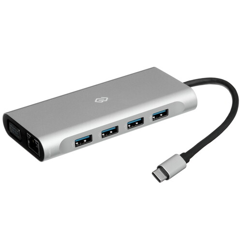 Купить Док-станция Digma DS-051 серебристый  5487498. Характеристики, отзывы и цены в Донецке