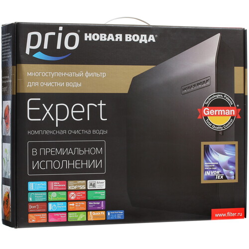 Купить Проточный питьевой фильтр Prio Новая Вода М410  1106925. Характеристики, отзывы и цены в Донецке