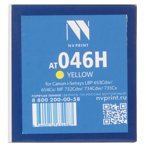 Купить Картридж лазерный NV-Print NV-046HY желтый  5353317. Характеристики, отзывы и цены в Донецке