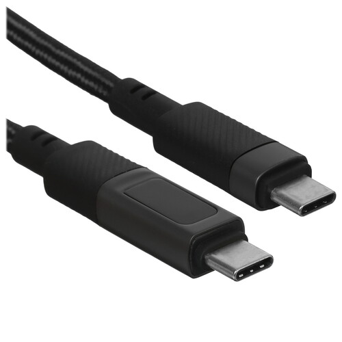 Купить Кабель круглый KEYRON USB Type-C - USB Type-C серый 1.5 м  9206796. Характеристики, отзывы и цены в Донецке