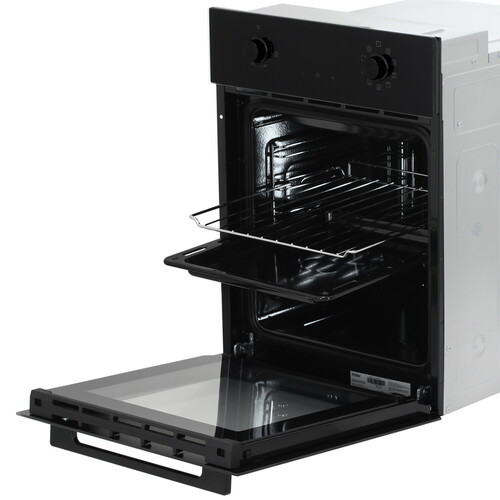 Купить Электрический духовой шкаф Haier HOY-P09NSGBB черный  9166737. Характеристики, отзывы и цены в Донецке