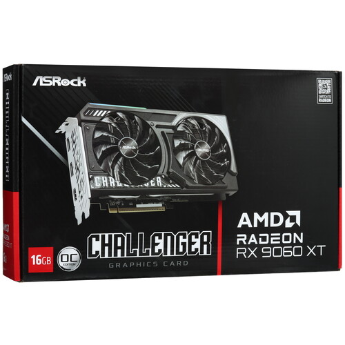 Купить Видеокарта ASRock AMD Radeon RX 9060 XT Challenger OC  5639846. Характеристики, отзывы и цены в Донецке