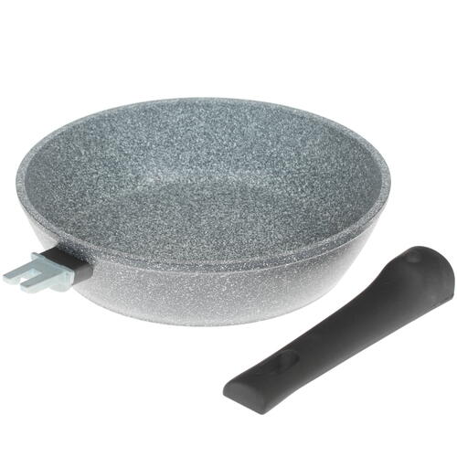 Купить Сковорода OneTwo Moonstone O3FP079, 24 см серый  1373066. Характеристики, отзывы и цены в Донецке