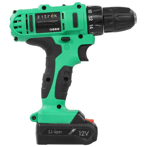 Купить Дрель-шуруповерт Zitrek Greenpower 12-Li 063-4074  5445830. Характеристики, отзывы и цены в Донецке