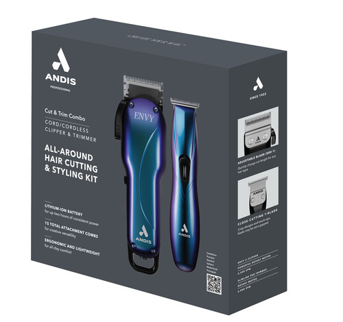Купить Машинка для стрижки Andis Galaxy Cut LIMITED-EDITION 561563 LCL/D-8 синий/черный  9157707. Характеристики, отзывы и цены в Донецке
