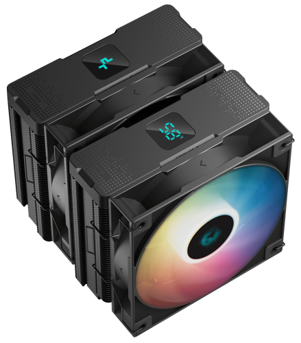 Купить Кулер для процессора DEEPCOOL AG620 DIGITAL BK ARGB  5435928. Характеристики, отзывы и цены в Донецке